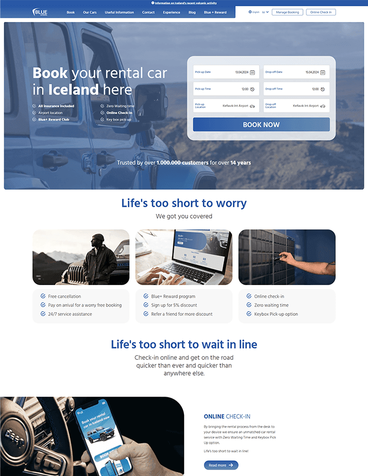 Blue Car Rental